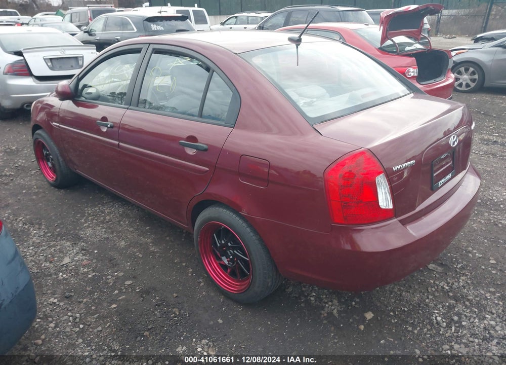 2010 HYUNDAI ACCENT GLS VIN: KMHCN4AC6AU457349