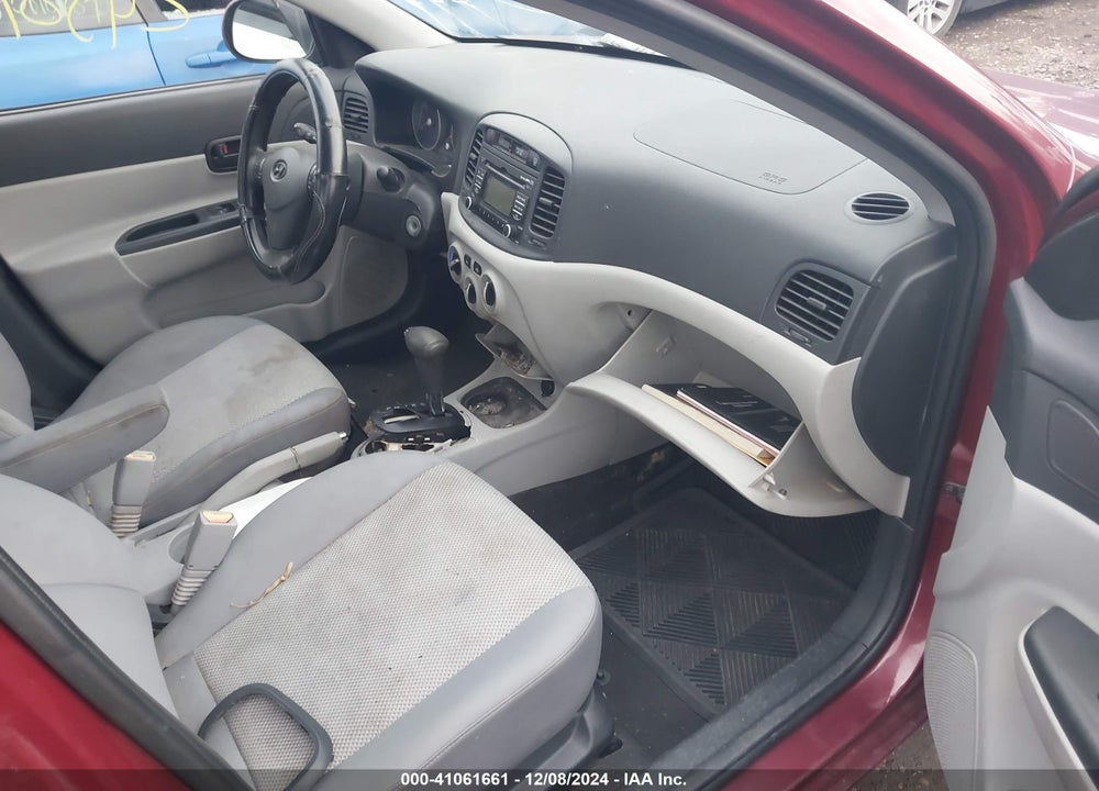2010 HYUNDAI ACCENT GLS VIN: KMHCN4AC6AU457349