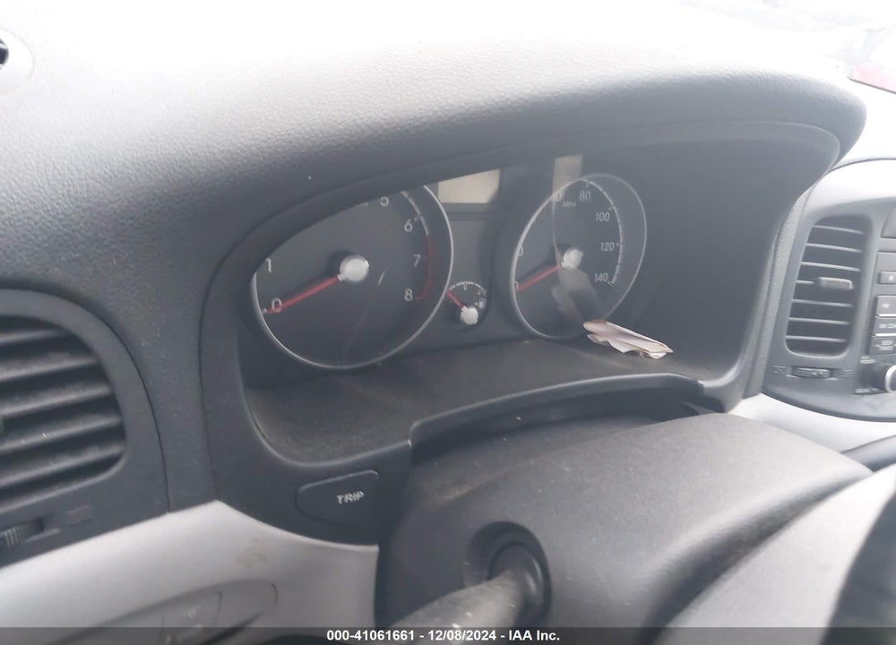 2010 HYUNDAI ACCENT GLS VIN: KMHCN4AC6AU457349