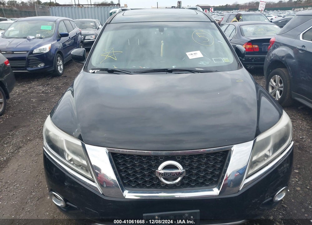 2014 NISSAN PATHFINDER SL VIN: 5N1AR2MM8EC631101
