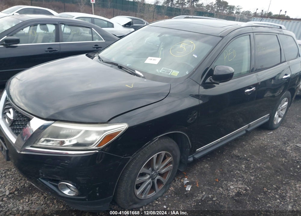2014 NISSAN PATHFINDER SL VIN: 5N1AR2MM8EC631101