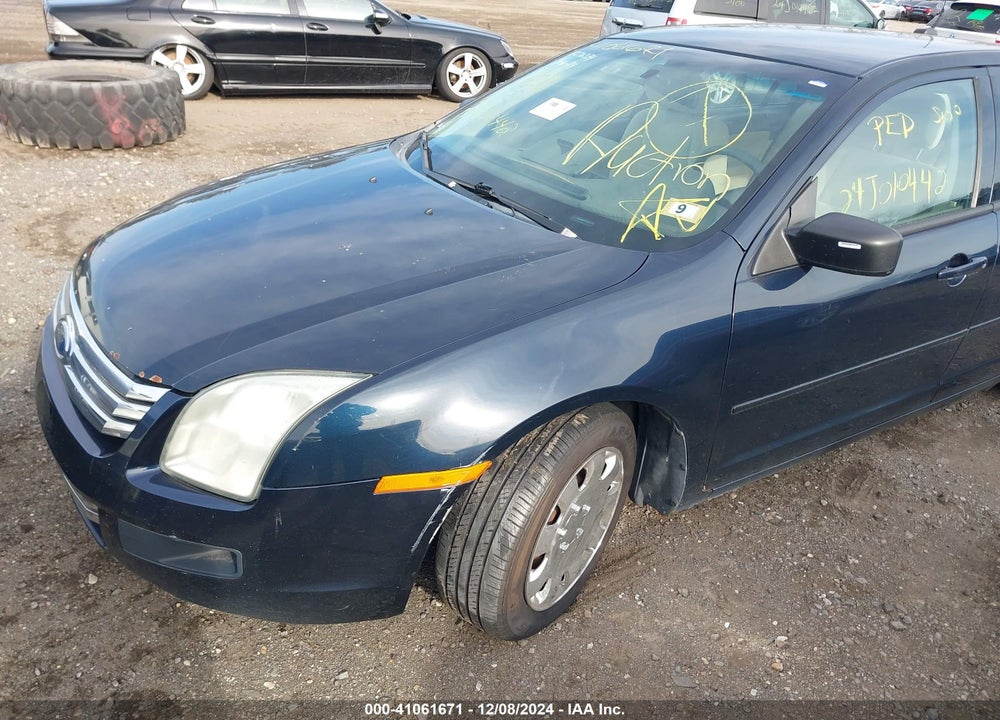 2008 FORD FUSION S VIN: 3FAHP06Z18R184239