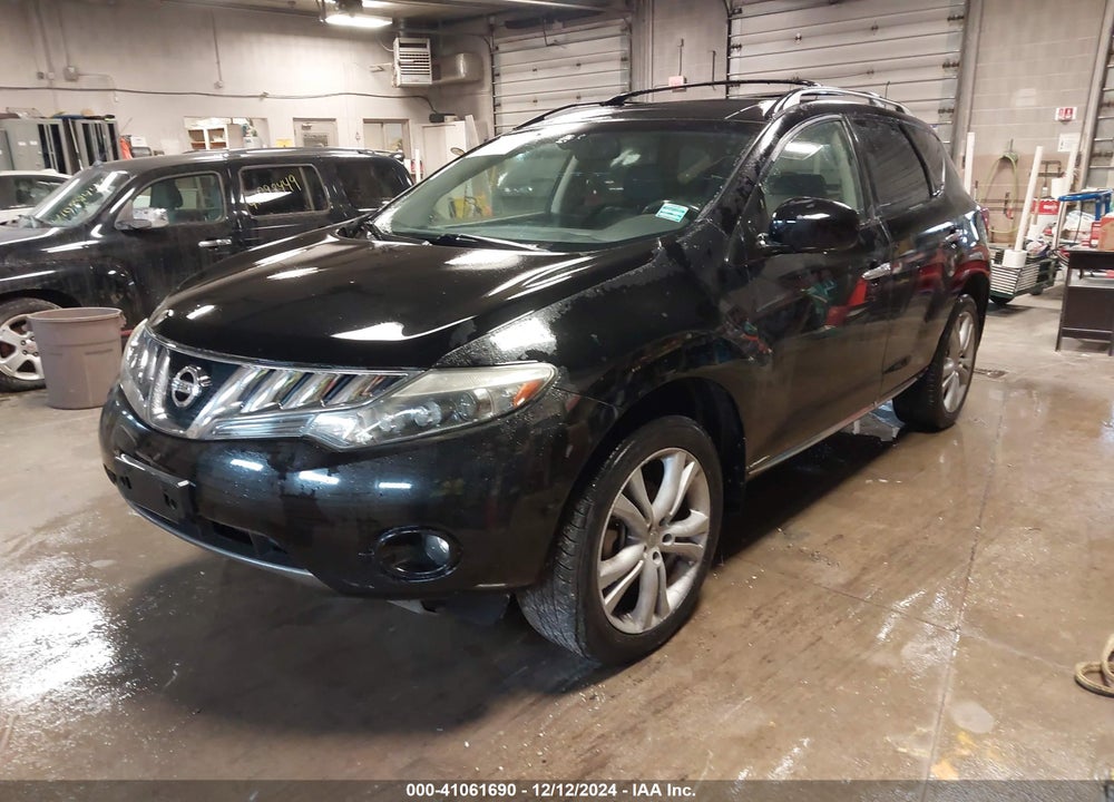 2009 NISSAN MURANO LE VIN: JN8AZ18W09W121182