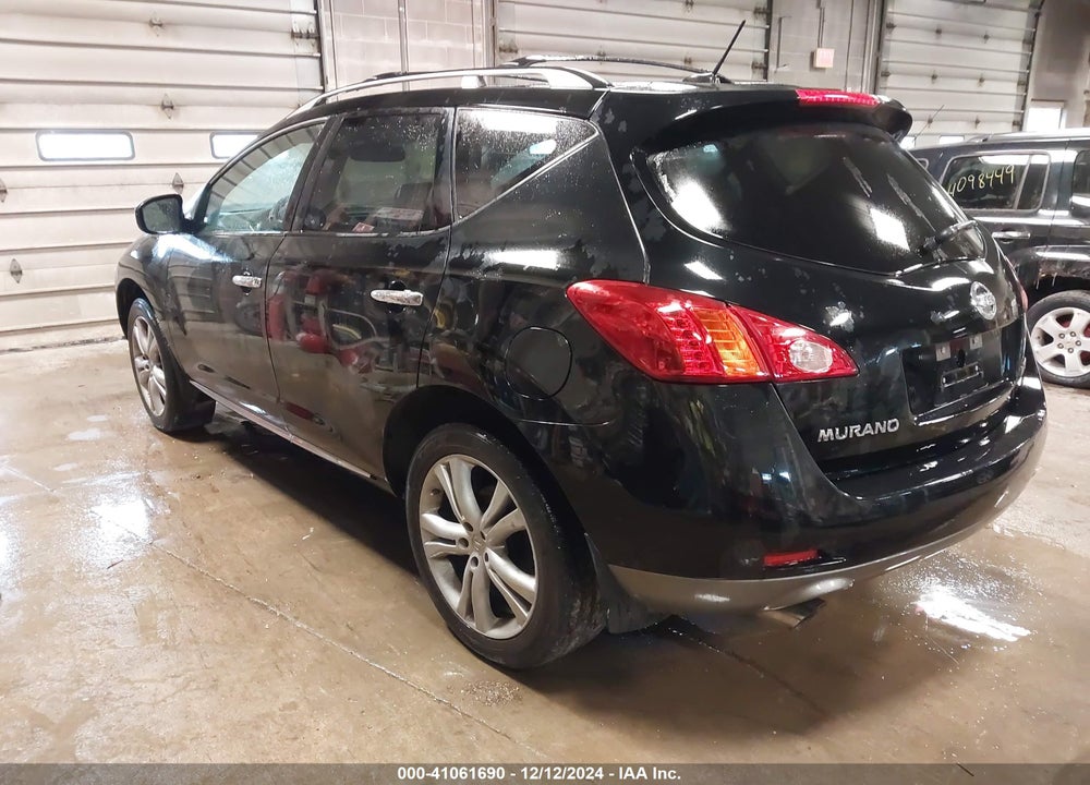 2009 NISSAN MURANO LE VIN: JN8AZ18W09W121182