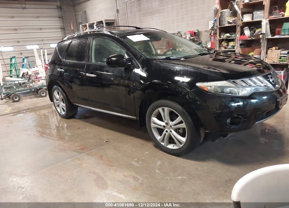 2009 NISSAN MURANO LE VIN: JN8AZ18W09W121182