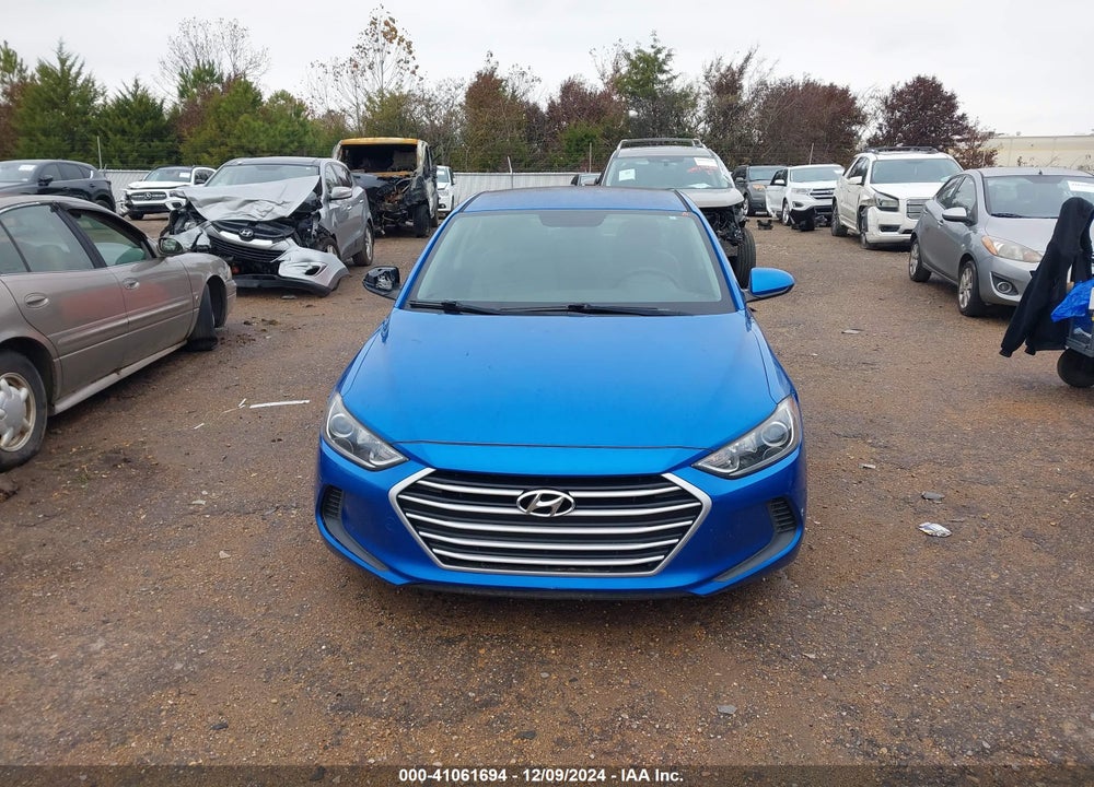 2017 HYUNDAI ELANTRA SE VIN: KMHD74LF2HU210359