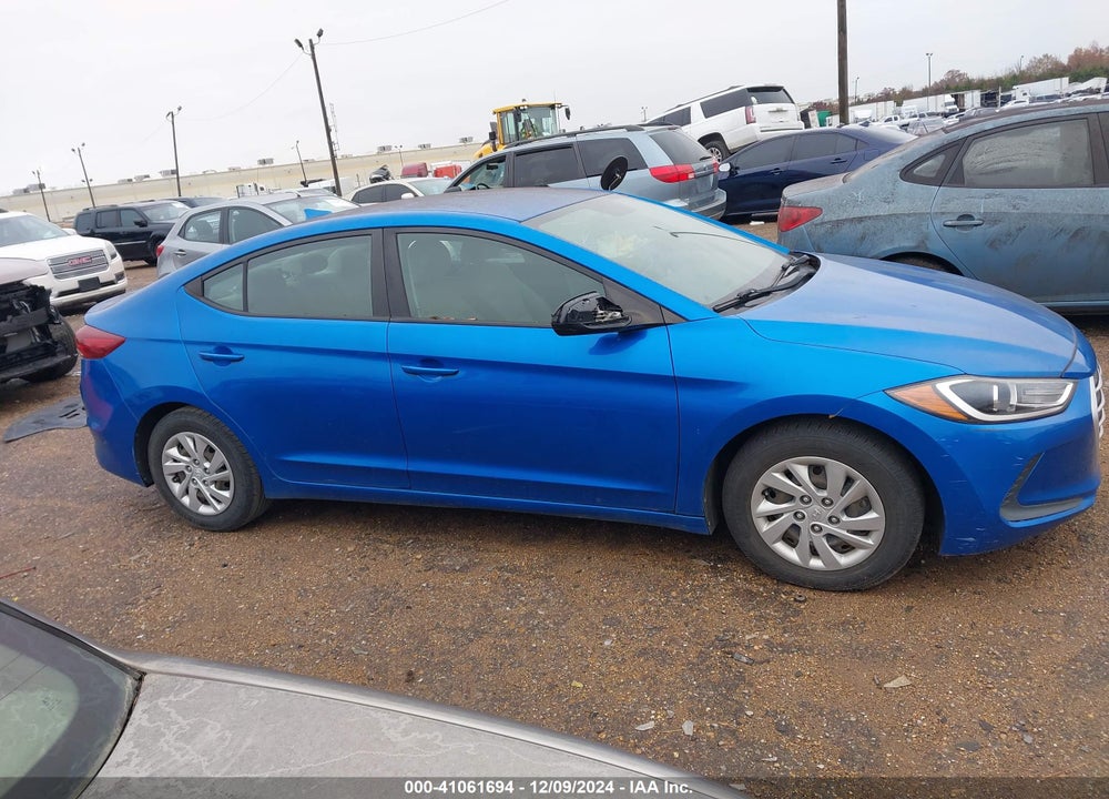 2017 HYUNDAI ELANTRA SE VIN: KMHD74LF2HU210359