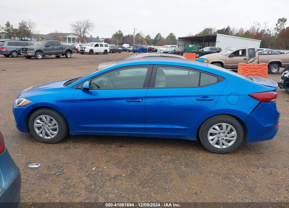 2017 HYUNDAI ELANTRA SE VIN: KMHD74LF2HU210359