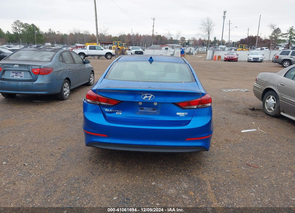 2017 HYUNDAI ELANTRA SE VIN: KMHD74LF2HU210359