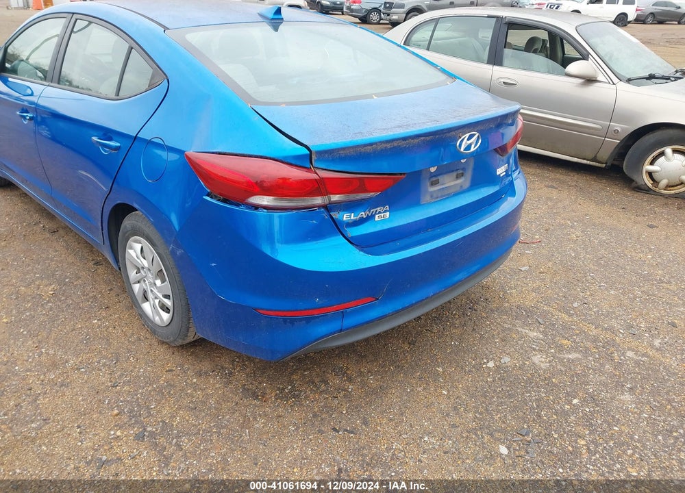2017 HYUNDAI ELANTRA SE VIN: KMHD74LF2HU210359