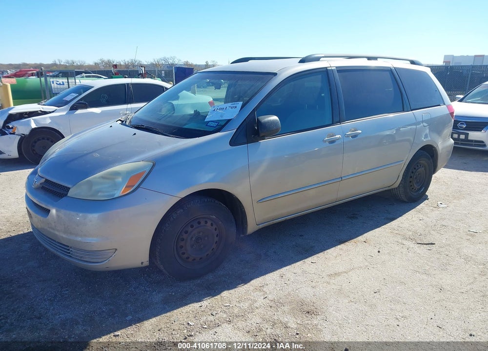 2004 TOYOTA SIENNA LE VIN: 5TDZA23C14S134623