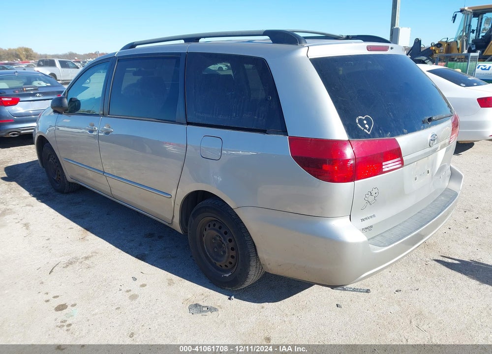 2004 TOYOTA SIENNA LE VIN: 5TDZA23C14S134623