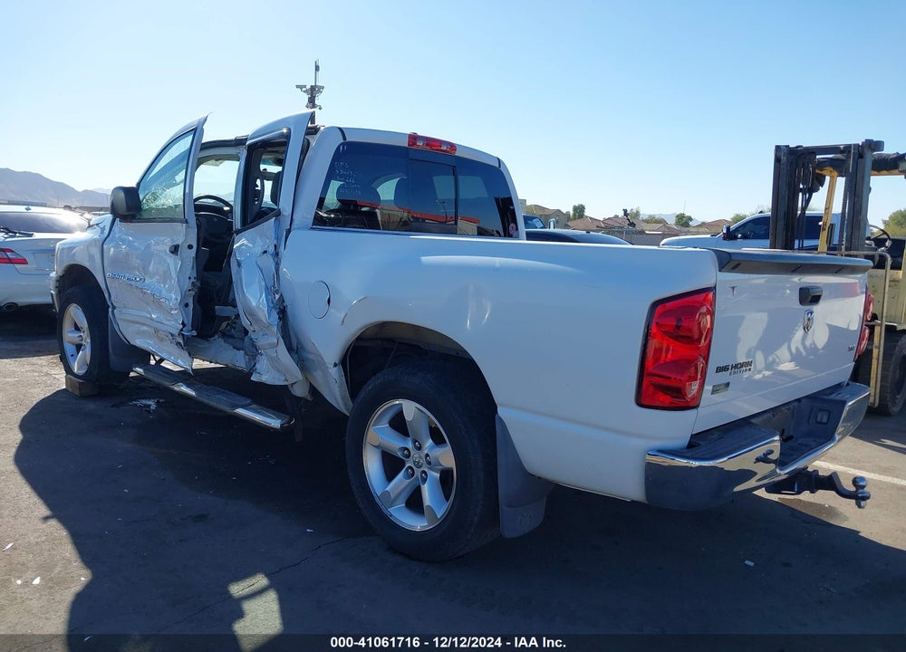 2007 DODGE RAM 1500 SLT VIN: 1D7HA18P27J501666
