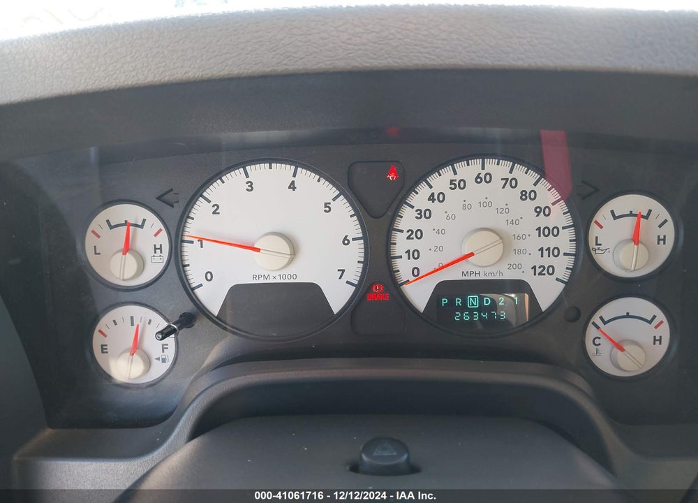 2007 DODGE RAM 1500 SLT VIN: 1D7HA18P27J501666