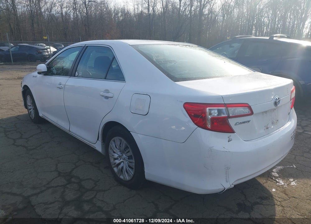 2014 TOYOTA CAMRY HYBRID LE VIN: 4T1BD1FK5EU100232