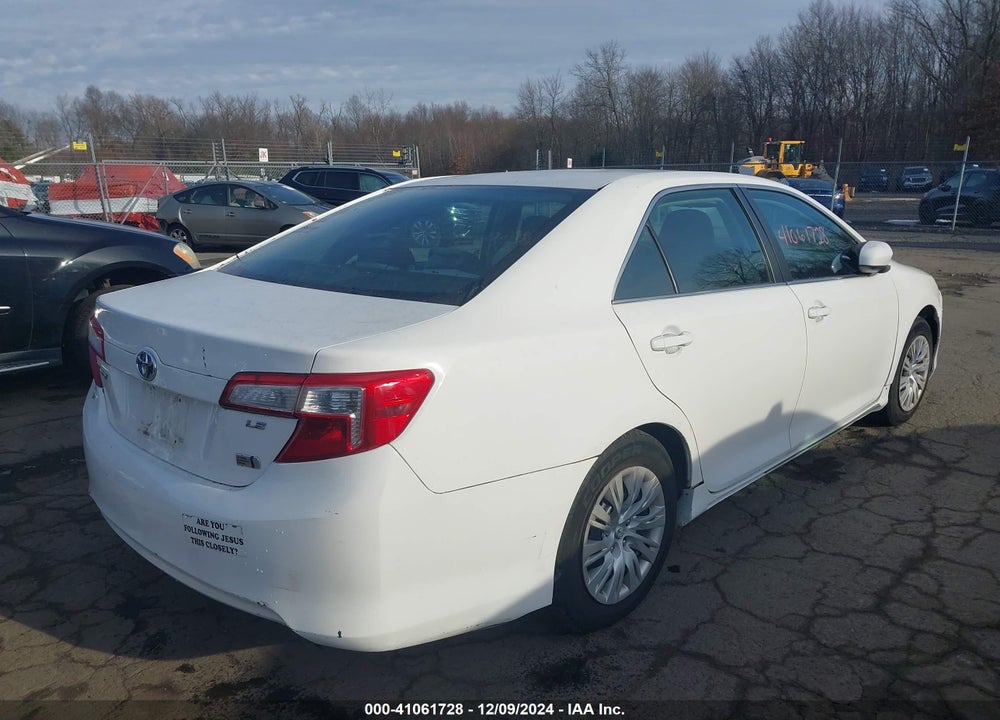 2014 TOYOTA CAMRY HYBRID LE VIN: 4T1BD1FK5EU100232