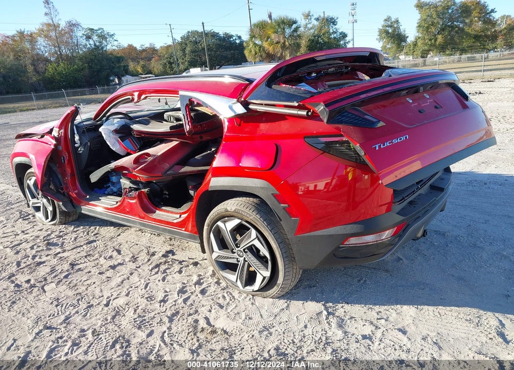 2022 HYUNDAI TUCSON LIMITED VIN: 5NMJECAE2NH154153