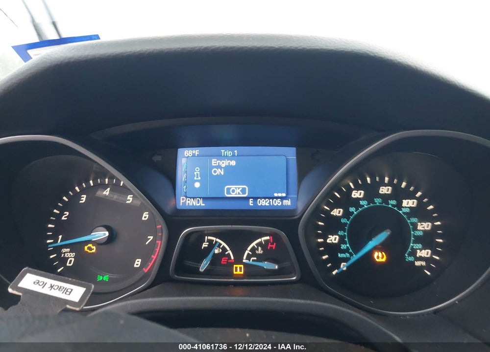 2014 FORD FOCUS SE VIN: 1FADP3K29EL208547