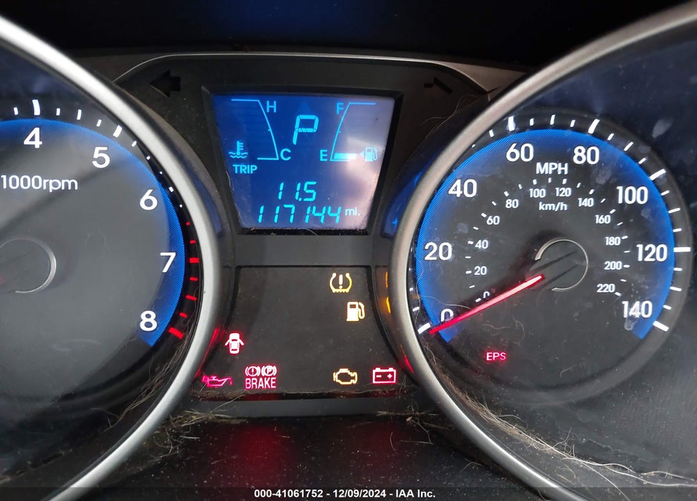 2010 HYUNDAI TUCSON GLS VIN: KM8JT3AC6AU086457