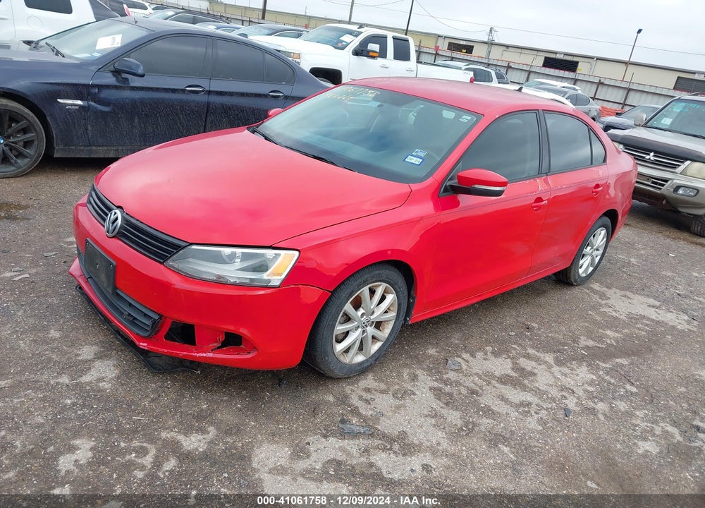 2012 VOLKSWAGEN JETTA 2.5L SE VIN: 3VWDX7AJ3CM357488