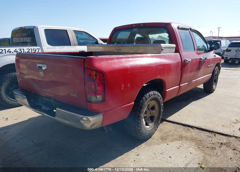 2005 DODGE RAM 1500 SLT/LARAMIE VIN: 1D7HA18N85J566985