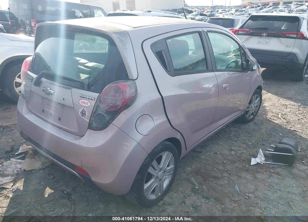 2013 CHEVROLET SPARK 1LT AUTO VIN: KL8CD6S9XDC553252