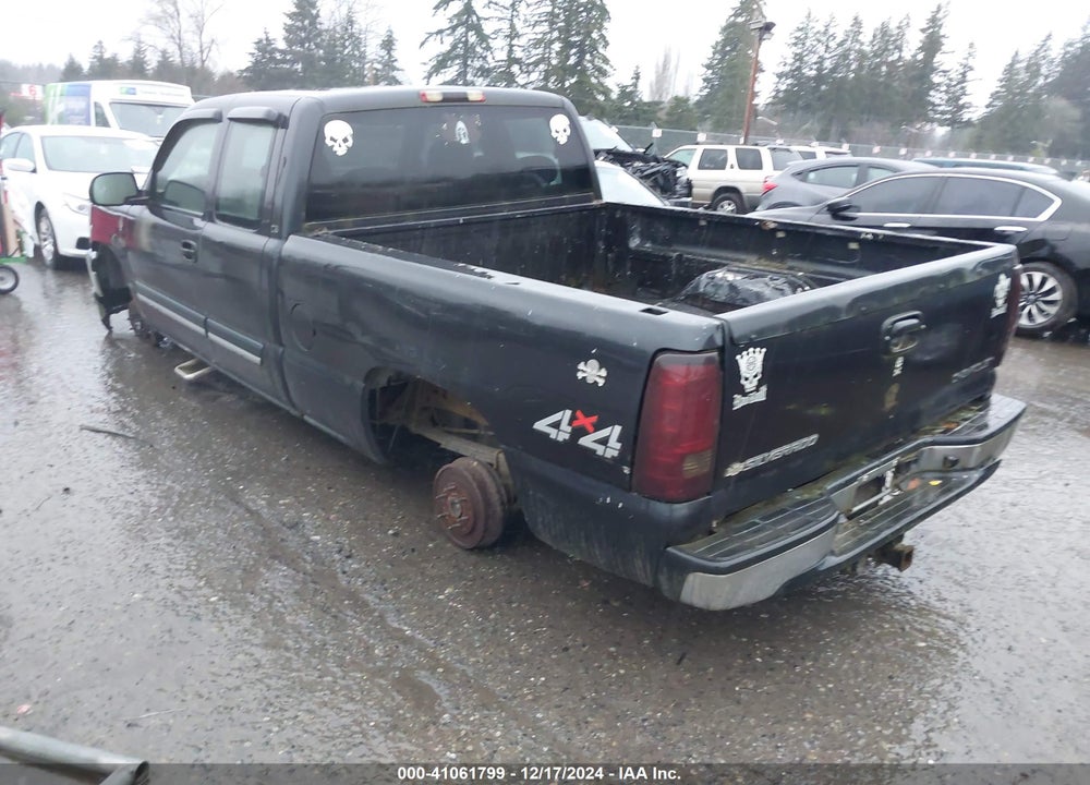 2005 CHEVROLET SILVERADO 1500 LS VIN: 1GCEK19Z15Z297175