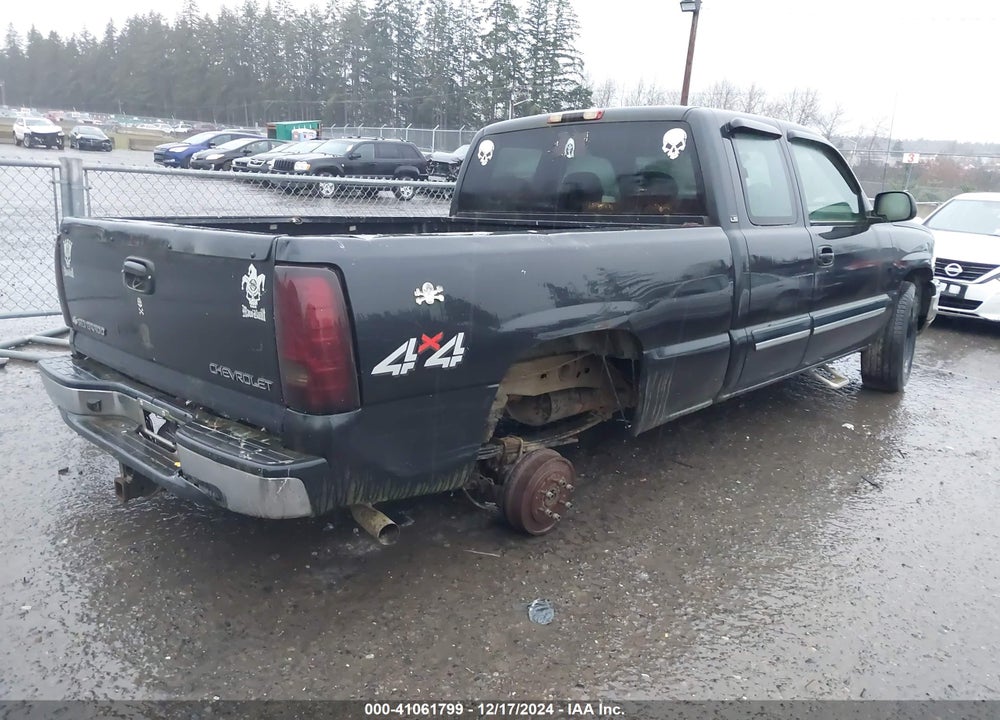 2005 CHEVROLET SILVERADO 1500 LS VIN: 1GCEK19Z15Z297175