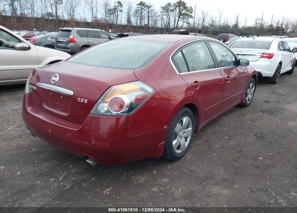 2008 NISSAN ALTIMA 2.5 S VIN: 1N4AL21E38N486535