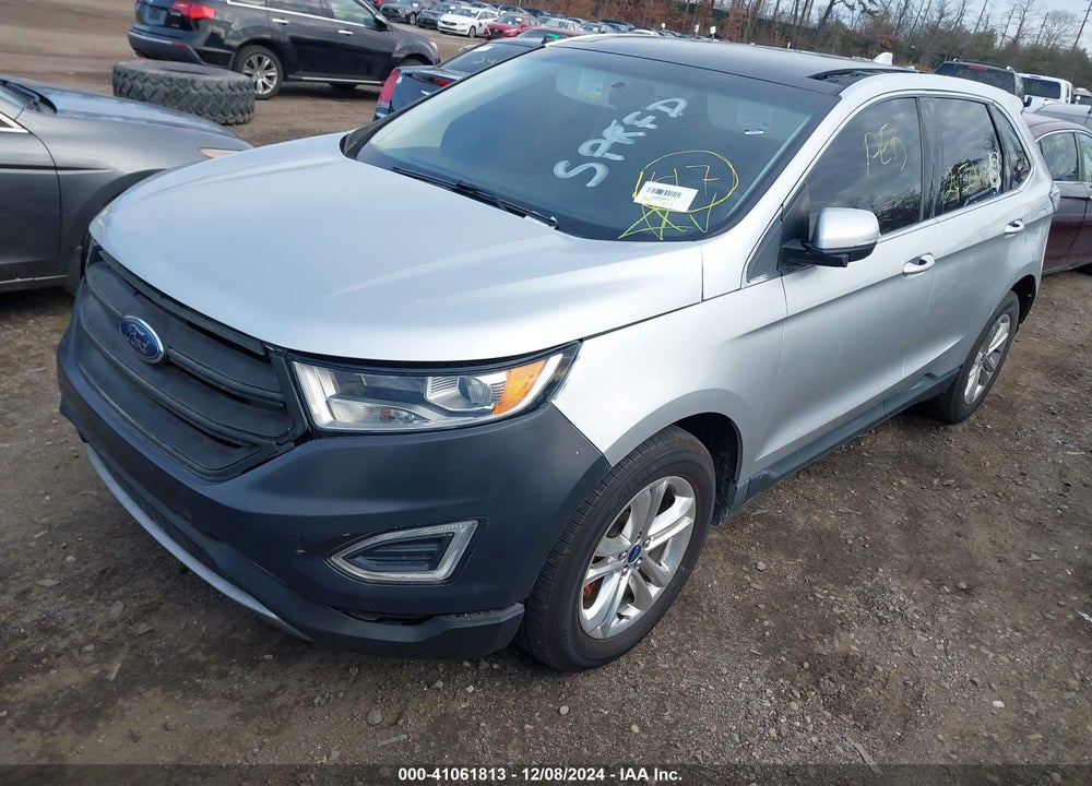 2015 FORD EDGE SEL VIN: 2FMTK4J89FBB46144