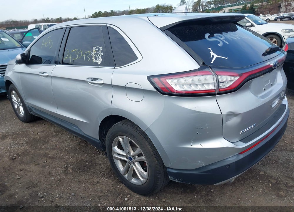 2015 FORD EDGE SEL VIN: 2FMTK4J89FBB46144