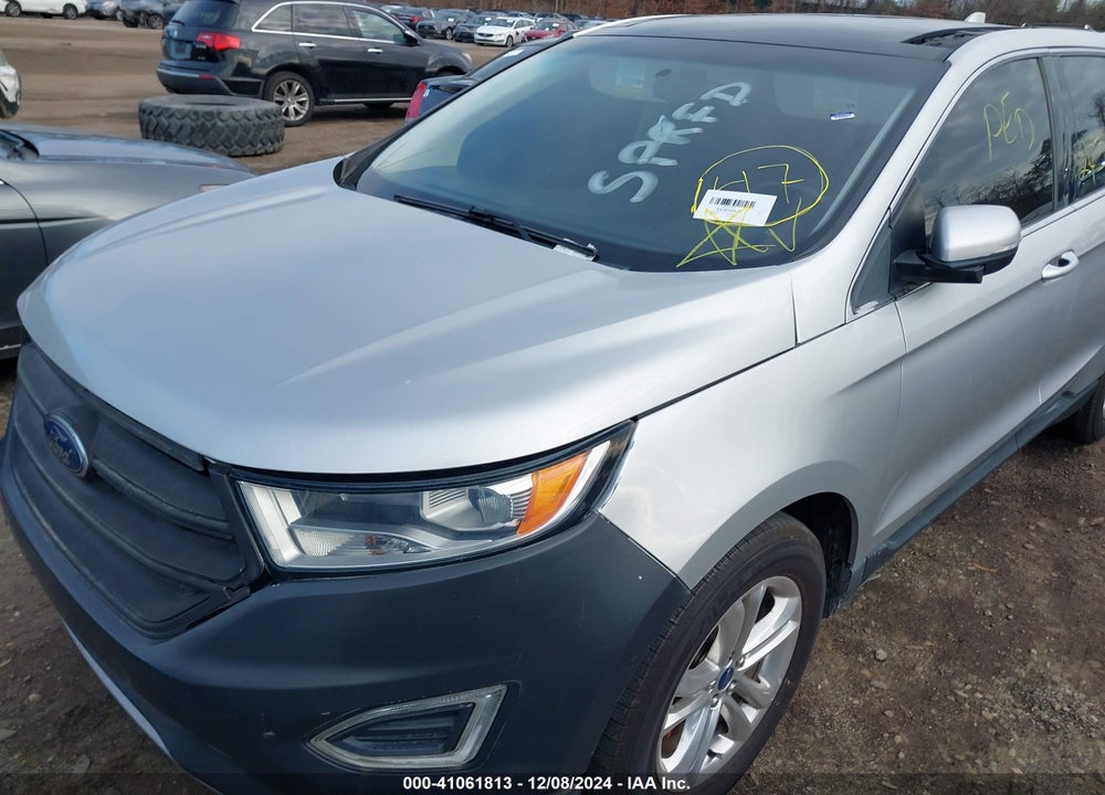 2015 FORD EDGE SEL VIN: 2FMTK4J89FBB46144