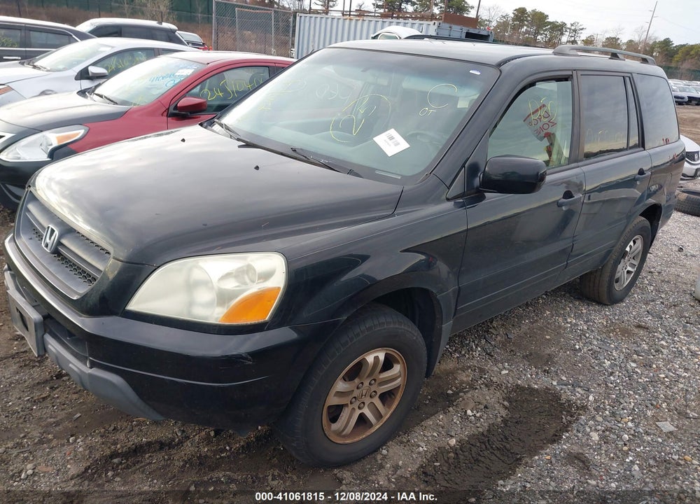 2003 HONDA PILOT EX VIN: 2HKYF18403H611037