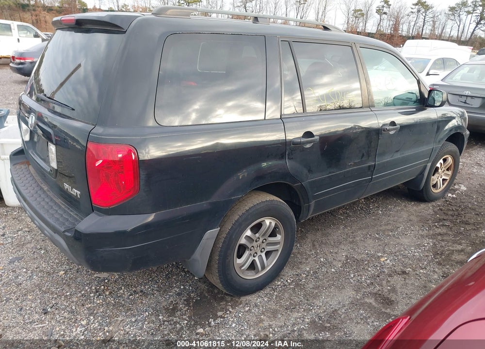2003 HONDA PILOT EX VIN: 2HKYF18403H611037