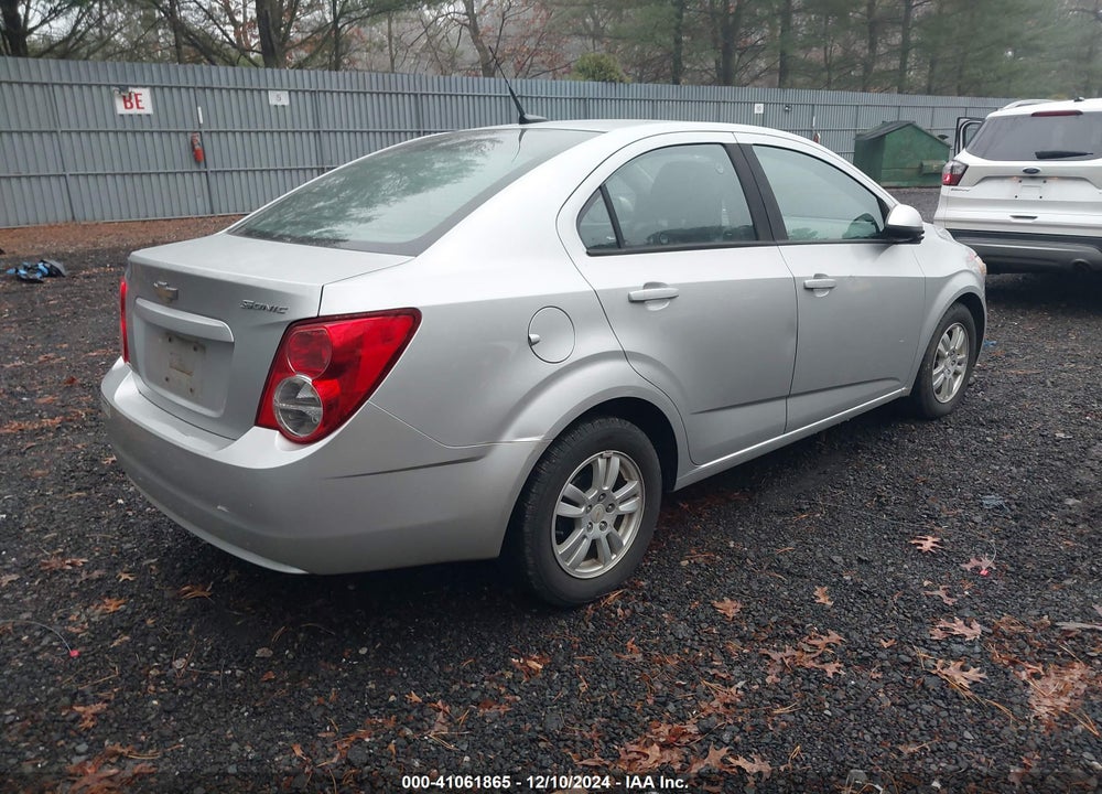 2012 CHEVROLET SONIC 2LS VIN: 1G1JA5SH3C4153608