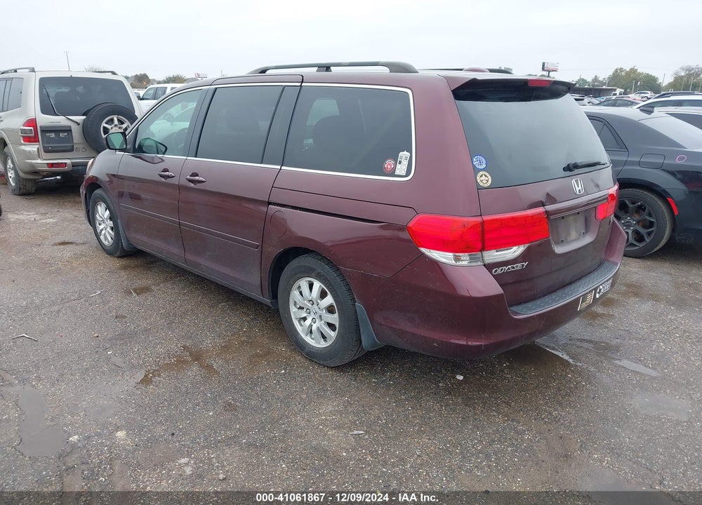 2009 HONDA ODYSSEY EX-L VIN: 5FNRL38739B001806