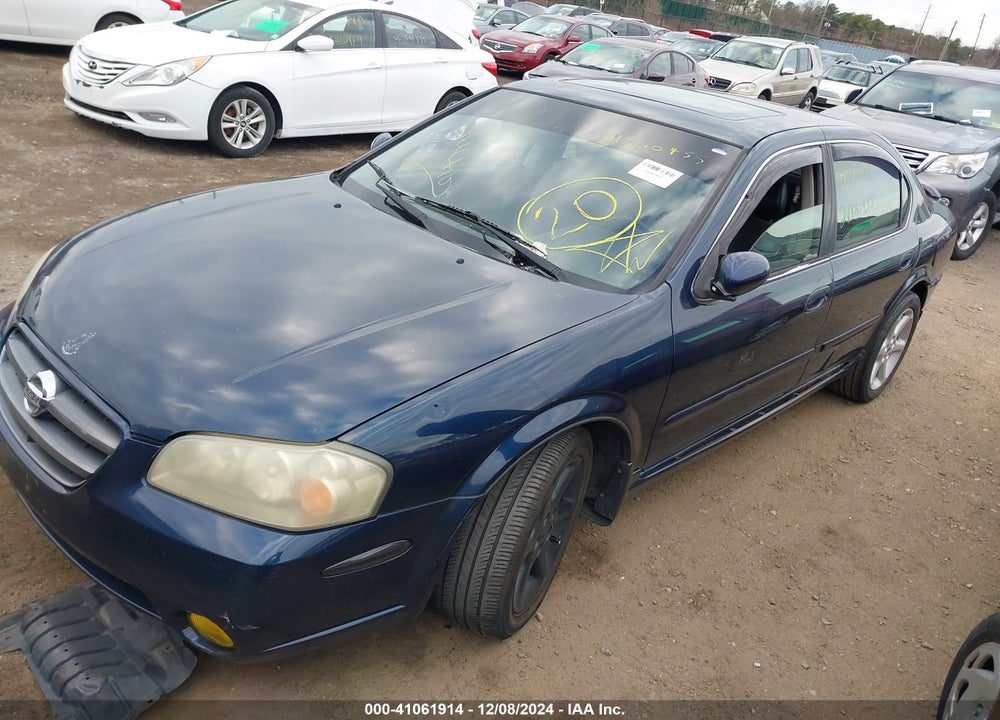 2003 NISSAN MAXIMA SE VIN: JN1DA31A43T405842