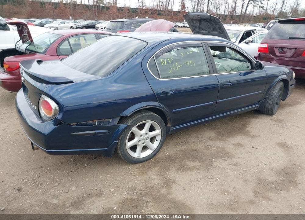 2003 NISSAN MAXIMA SE VIN: JN1DA31A43T405842