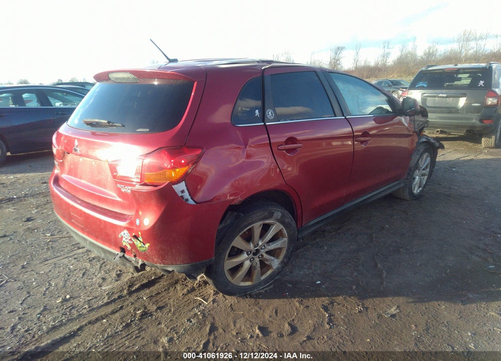 2015 MITSUBISHI OUTLANDER SPORT SE VIN: 4A4AR4AU8FE039829