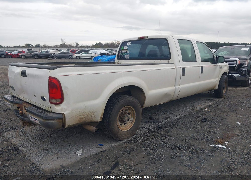 1999 FORD F-250 LARIAT/XL/XLT VIN: 1FTNW20L4XED50867