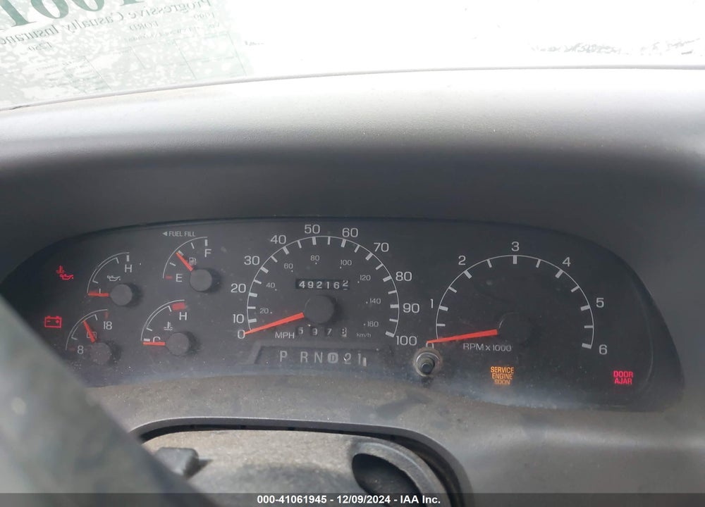 1999 FORD F-250 LARIAT/XL/XLT VIN: 1FTNW20L4XED50867