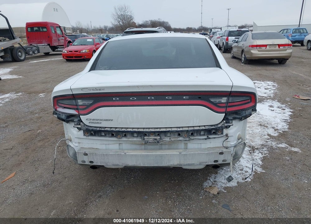 2016 DODGE CHARGER SE VIN: 2C3CDXFG4GH286427