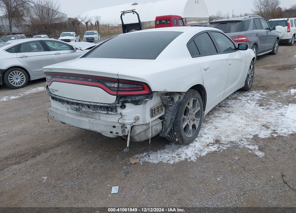 2016 DODGE CHARGER SE VIN: 2C3CDXFG4GH286427
