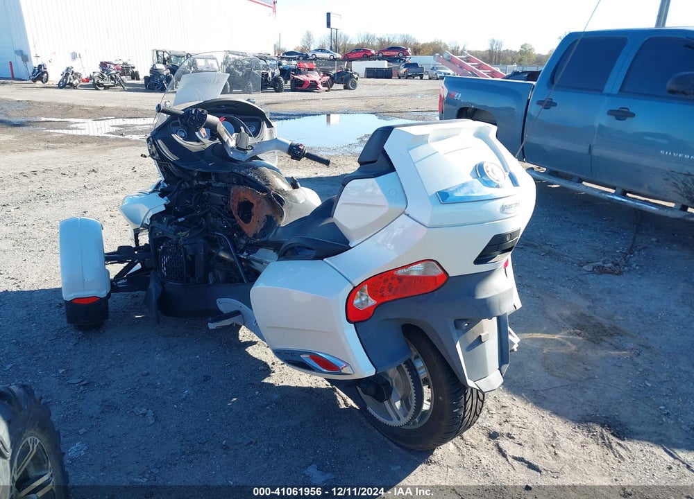 2012 CAN-AM SPYDER ROADSTER RT-LTD VIN: 2BXJBDC17CV001819