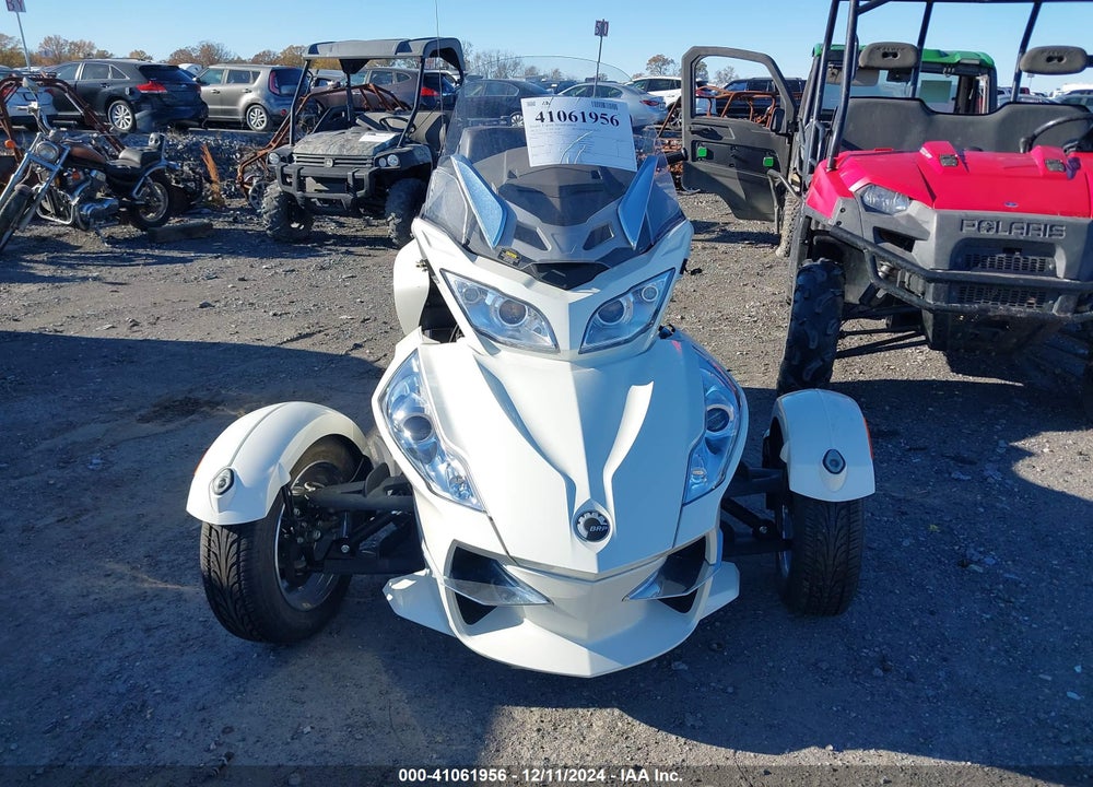2012 CAN-AM SPYDER ROADSTER RT-LTD VIN: 2BXJBDC17CV001819