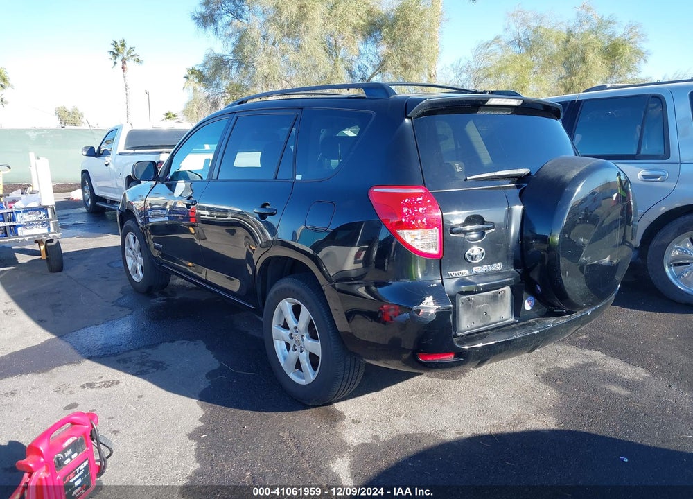 2007 TOYOTA RAV4 LIMITED VIN: JTMBD31V675102909