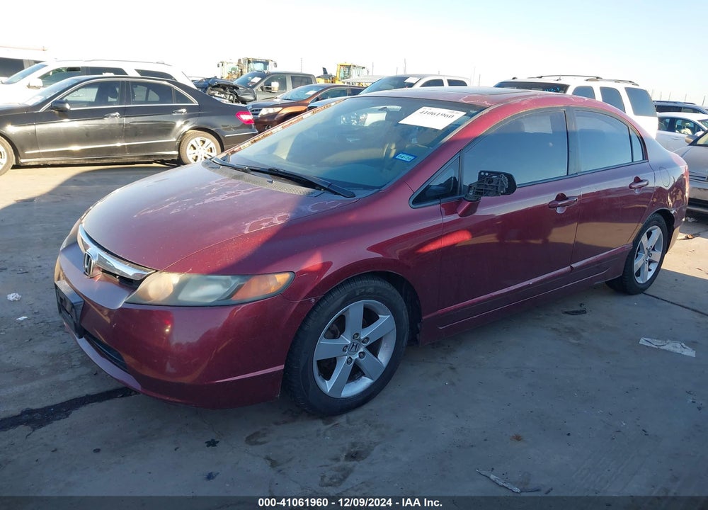 2007 HONDA CIVIC EX VIN: 1HGFA16857L038490
