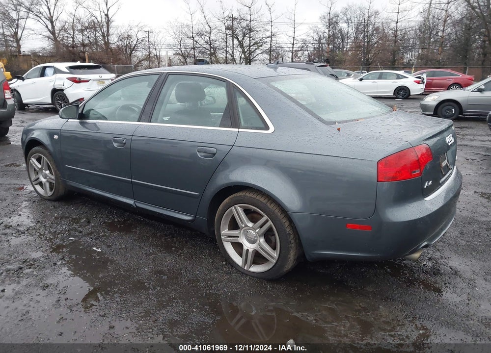 2008 AUDI A4 2.0T/2.0T SPECIAL EDITION VIN: WAUDF78E38A138272