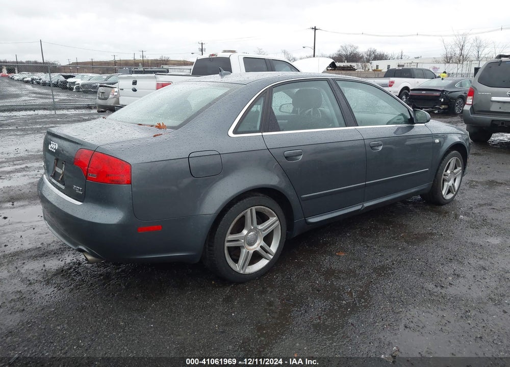 2008 AUDI A4 2.0T/2.0T SPECIAL EDITION VIN: WAUDF78E38A138272