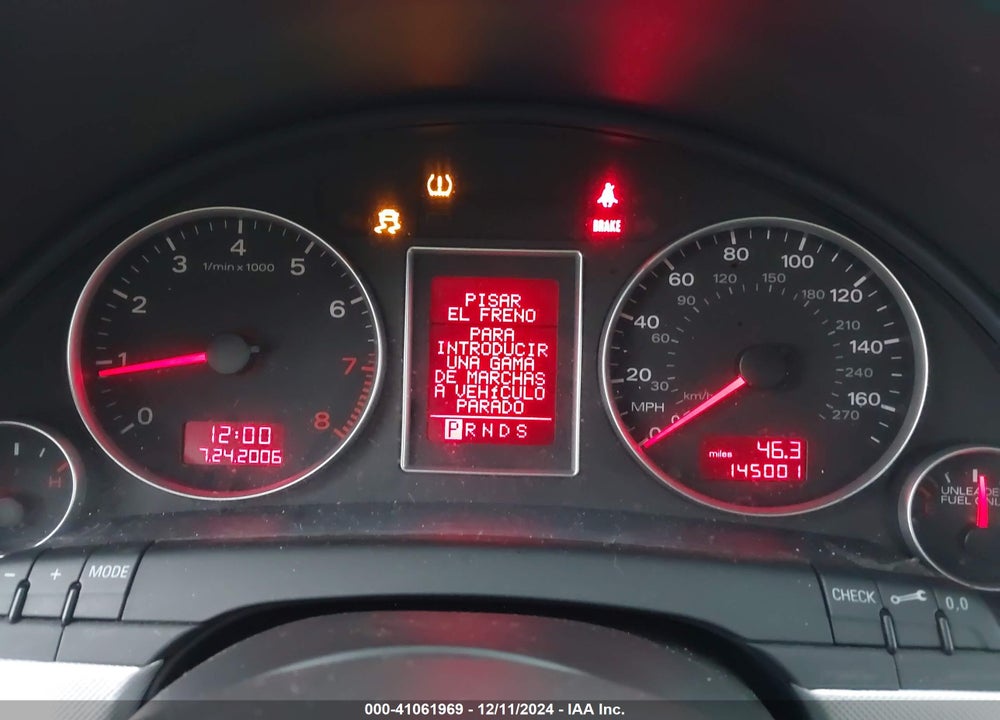 2008 AUDI A4 2.0T/2.0T SPECIAL EDITION VIN: WAUDF78E38A138272